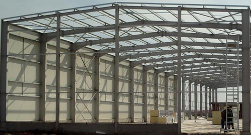 Structura metalica in constructie